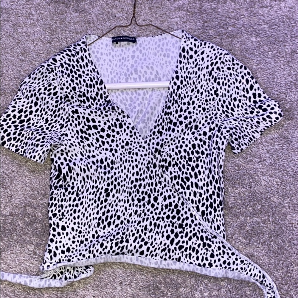 Brandy Melville Wrap Shirt